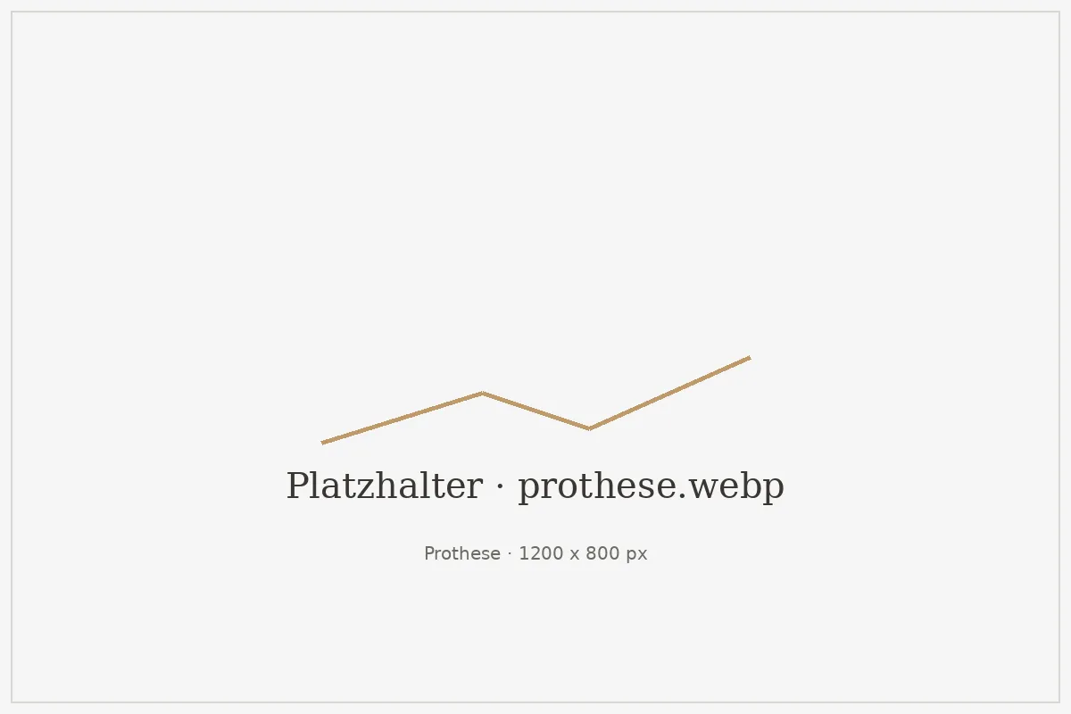 Beinprothese im Detail – Zusammenarbeit von Gehschule und Orthopädietechnik